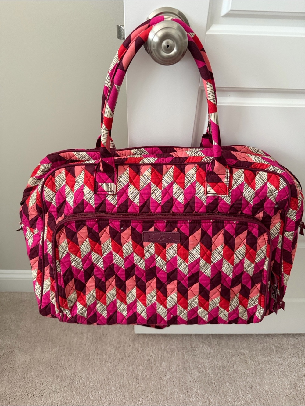 Vera Bradley Weekender Bohemian Chevron